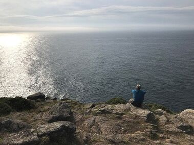 Brian at Finisterre