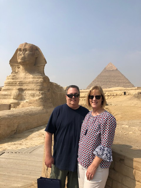 The Sphinx Giza, Egypt with Jill Romano Travel Advisor