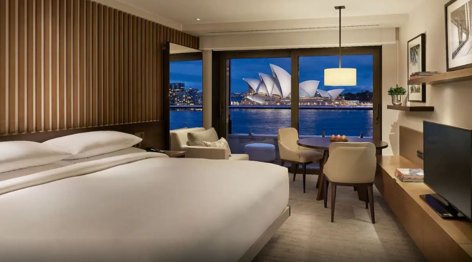 Park Hyatt, Sydney King room with view of the Opera House, Hyatt Prive