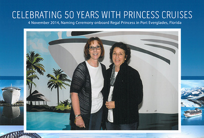 Princess Cruises Regal, Cathryn Lucido, Travel Advisor